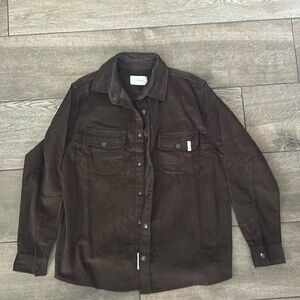 THE CRITICAL SLIDE CORDUROY OVERSHIRT